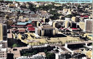 Alger-Champ de Maoeuvres - Foyer Civique - Vue aerienne